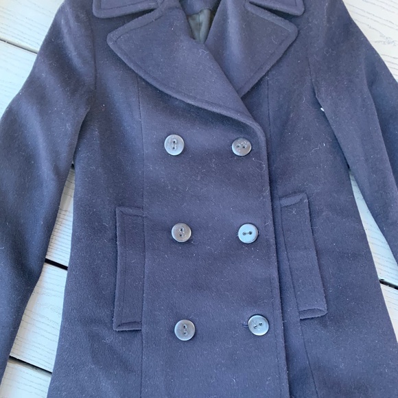 Fleurette Studio Classic Wool Blend Peacoat - Picture 5 of 15